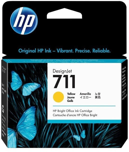HP Tintenpatrone 711 (CZ132A) Yellow (20260081)