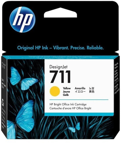 HP Tintenpatrone 711 (CZ132A) Yellow (20260081)