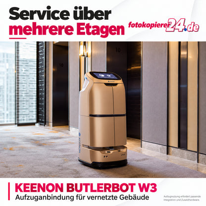 KEENON BUTLERBOT W3 Lieferroboter mit geschlossenen Transportfächern