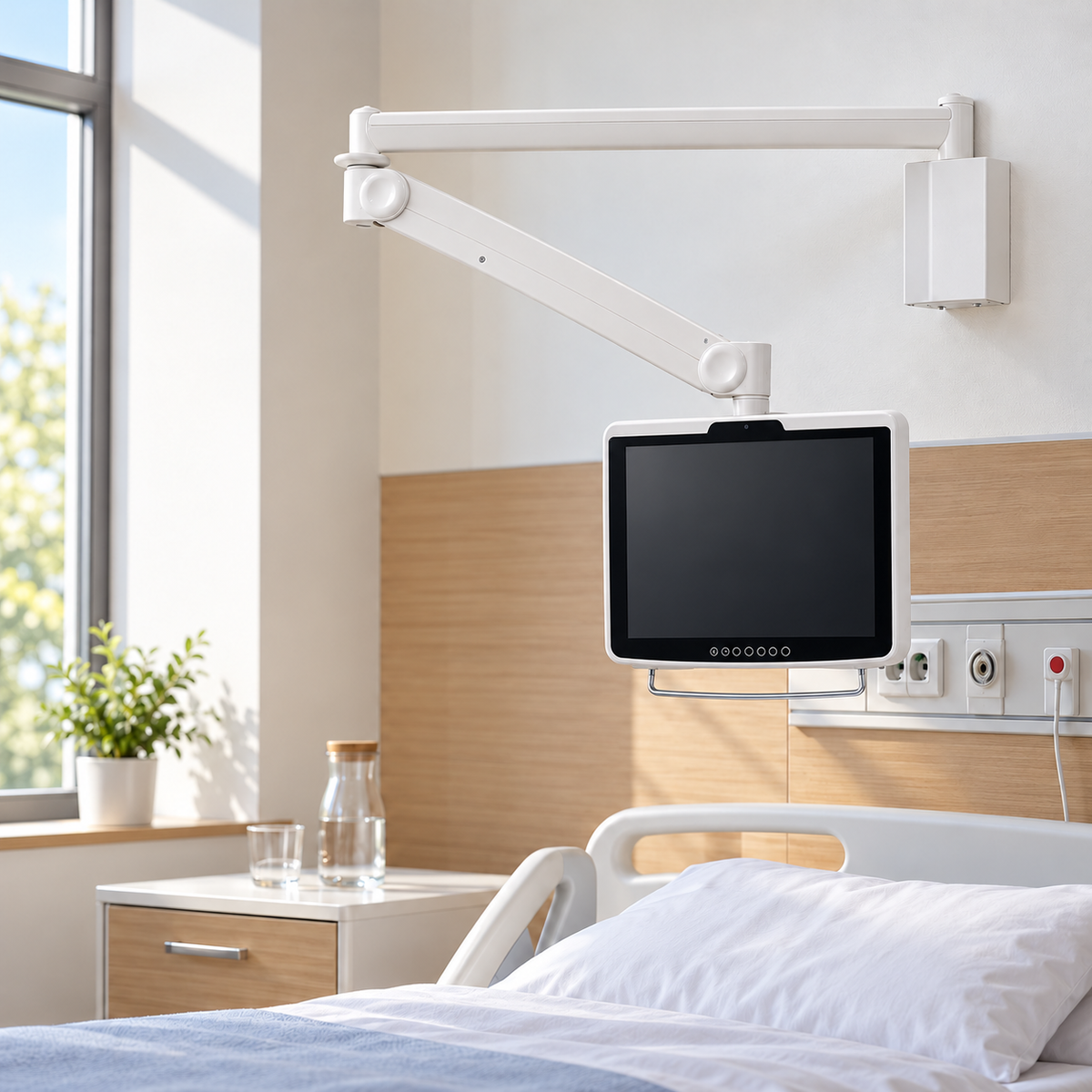 Neomounts FPMA-HAW100 medizinische Monitor-Wandhalterung 10–24 Zoll