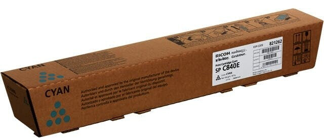 Ricoh Toner Cyan SP C840E 821262 (20260129)